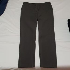 Grey cotton dress slacks